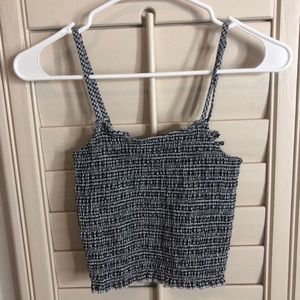 Brandy Melville Tops - Plaid brandy tank top w little bows on the back Brandy Melville Tops - Plaid brandy tank top w little bows on the back